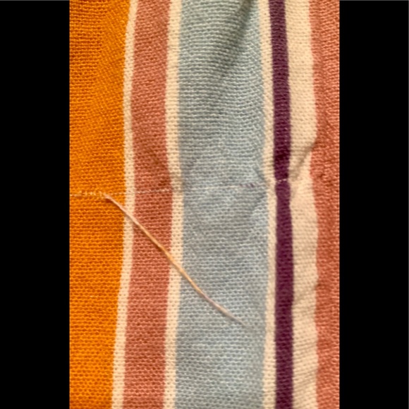 Striped Sleeveless Jumpsuit/Romper *Large (6/8?) - Picture 9 of 12